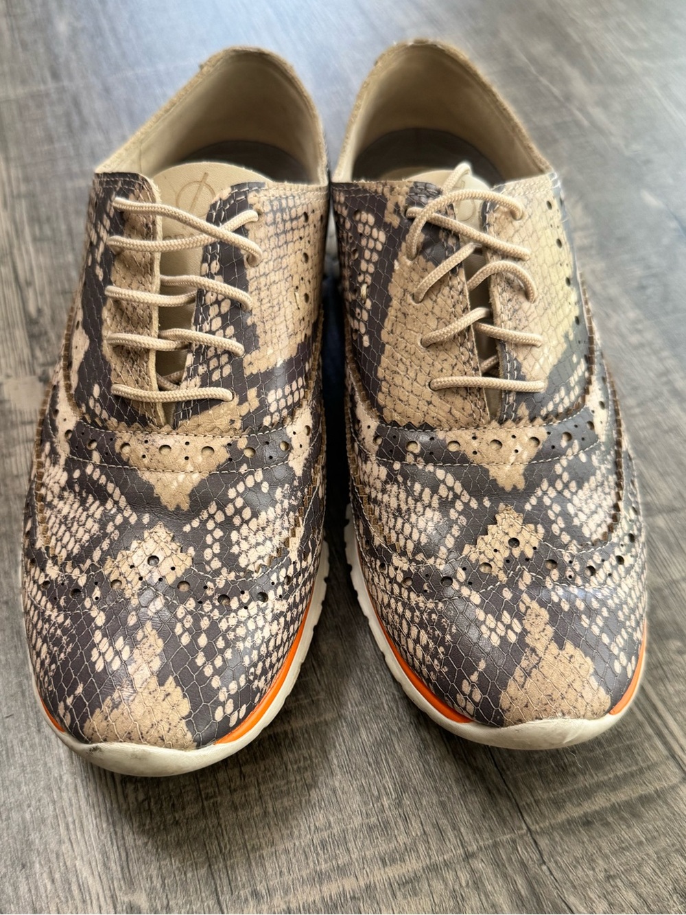 Women’s Cole Haan Casual Shoes in Beige and Gray